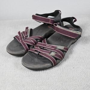 Teva Women’s Sport Sandals US 8 EU 39 Purple Gray Adjustable Hiking Outdoor